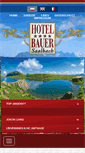 Mobile Screenshot of hotel-bauer.at