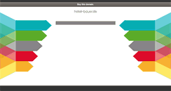 Desktop Screenshot of hotel-bauer.de