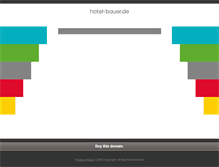 Tablet Screenshot of hotel-bauer.de